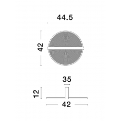 TONALA LAMPA LED   LE42824 Luces Exclusivas